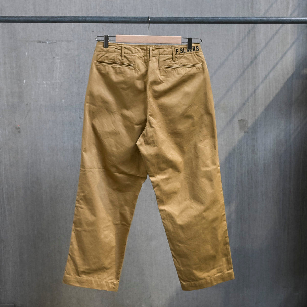 The Corona Utility FP031 M-41 Slacks Chino Cloth Khaki