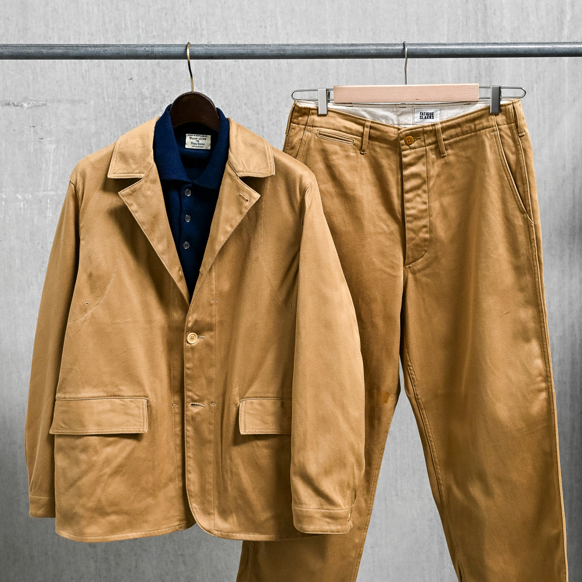 The Corona Utility CJ003 Sherry Jacket Airborne Twill Khaki