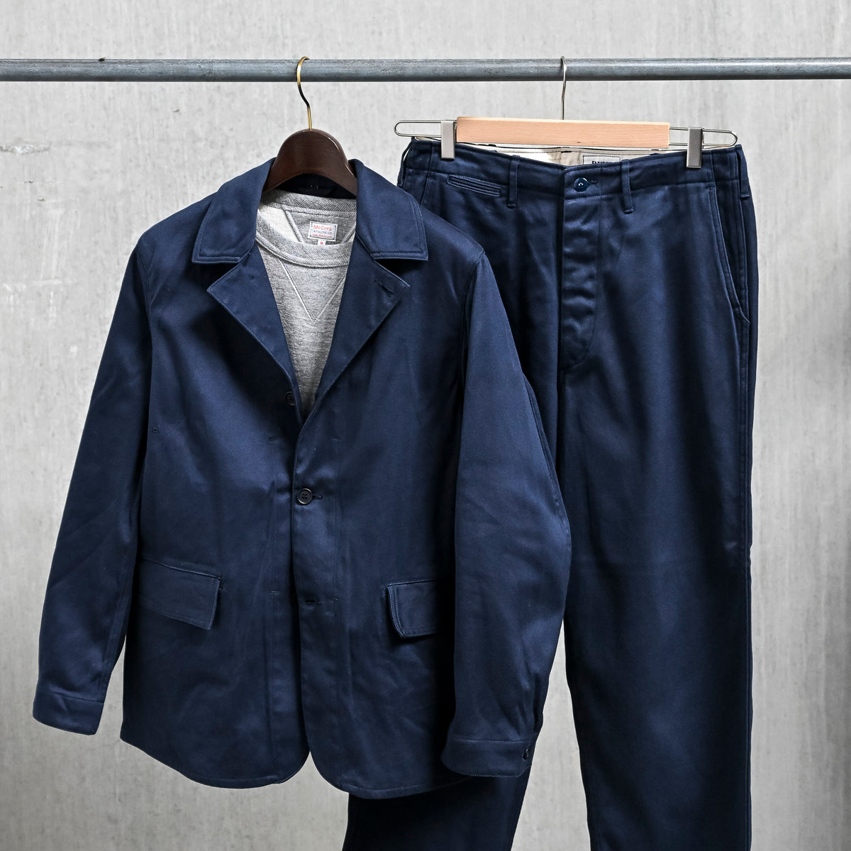The Corona Utility CJ003 Sherry Jacket Airborne Twill Navy