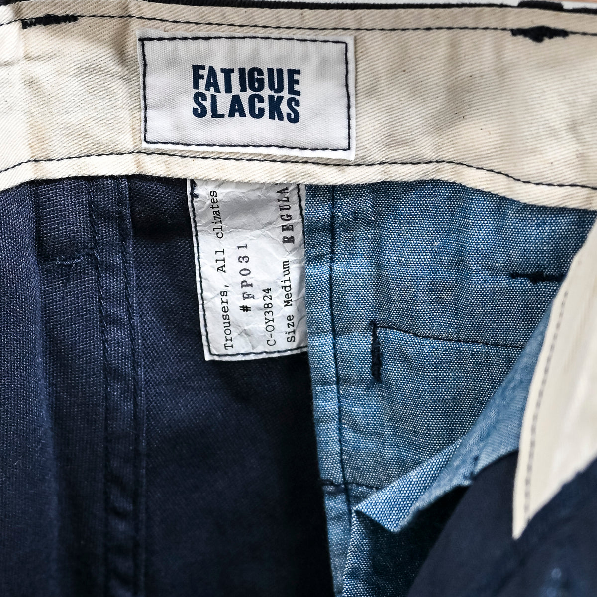 The Corona Utility FP031 M-41 Slacks Airborne Twill Navy