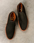Alden x Frans Boone Slip-on Chukka Reversed Chamois Earth on Goodyear