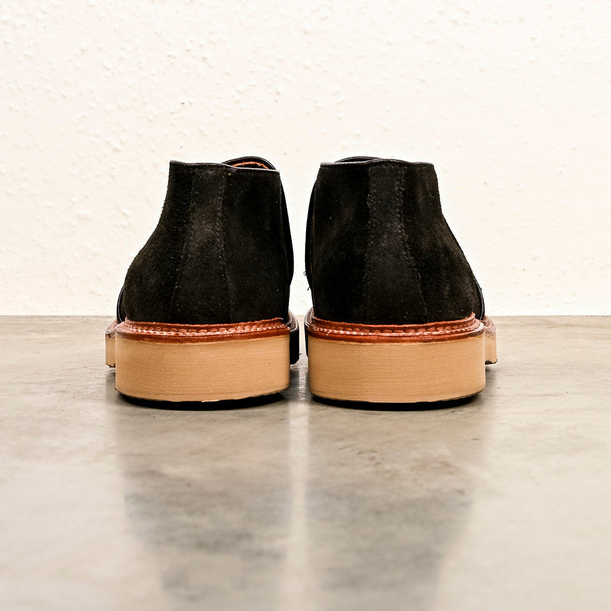 Alden x Frans Boone Slip-on Chukka Reversed Chamois Earth on Goodyear