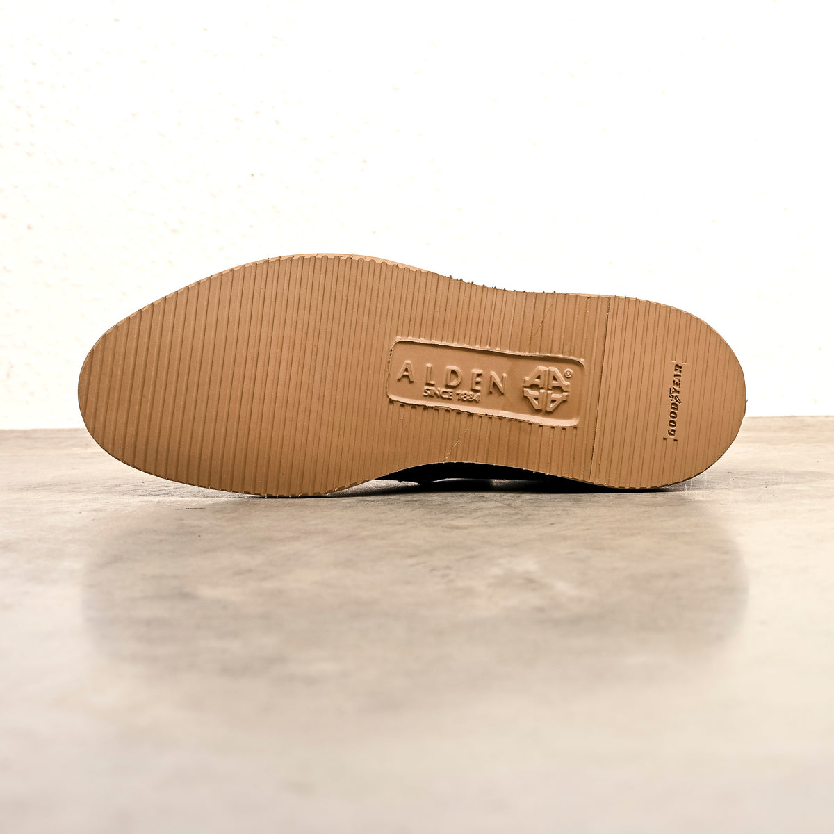 Alden x Frans Boone Slip-on Chukka Reversed Chamois Earth on Goodyear