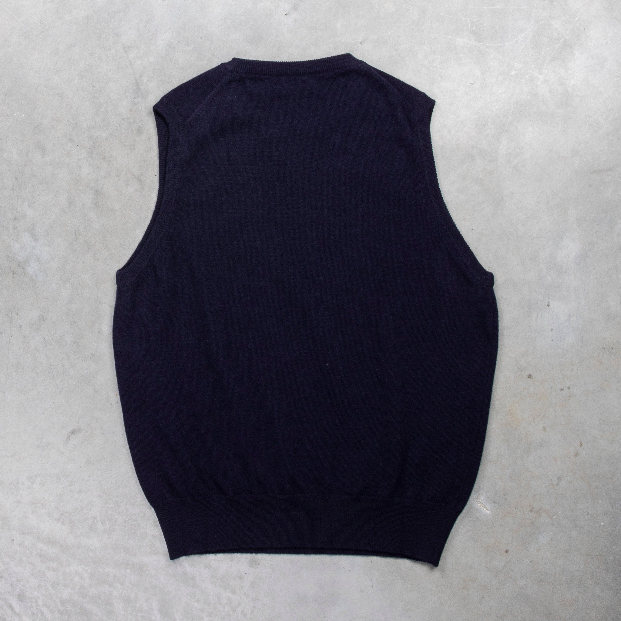 William Lockie x Frans Boone Super Geelong Gordon Crew Neck Slipover Dark Navy
