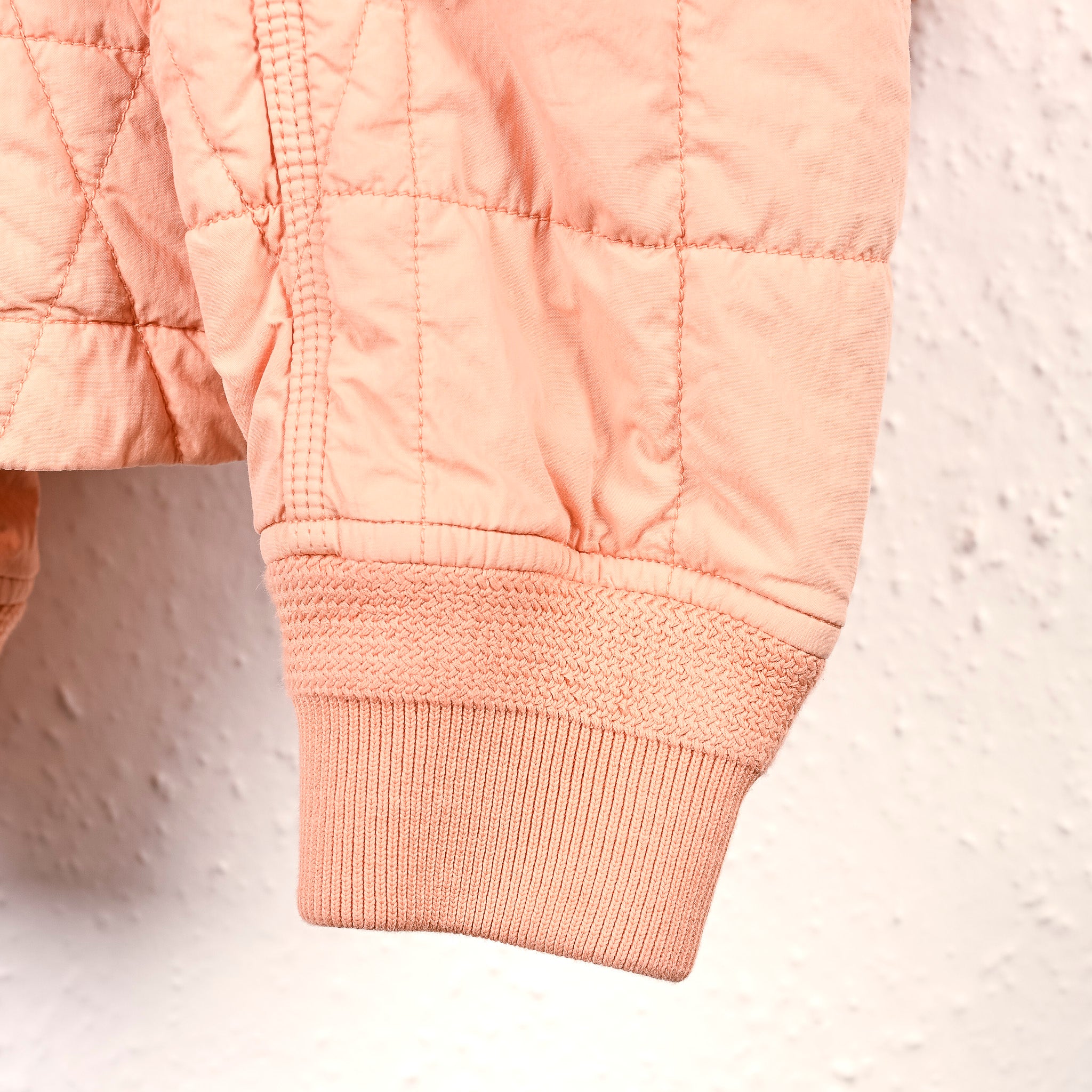 Stone Island Cotton Nylon Tela Quilted TC Jacket Plaster Pink