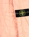 Stone Island Cotton Nylon Tela Quilted TC Jacket Plaster Pink
