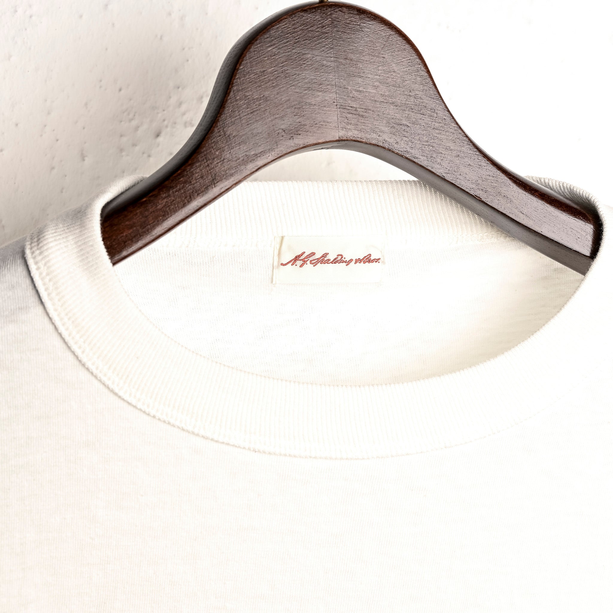 A.G. Spalding &amp; Bros 6.5oz Tube Body Pocket Tee White