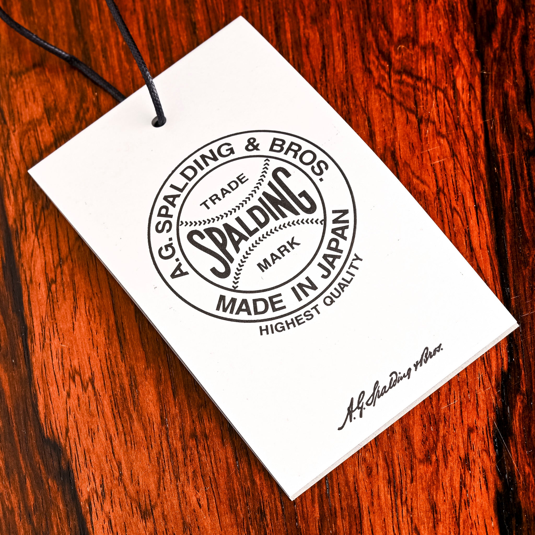 A.G. Spalding &amp; Bros 6.5oz Tube Body Pocket Tee White