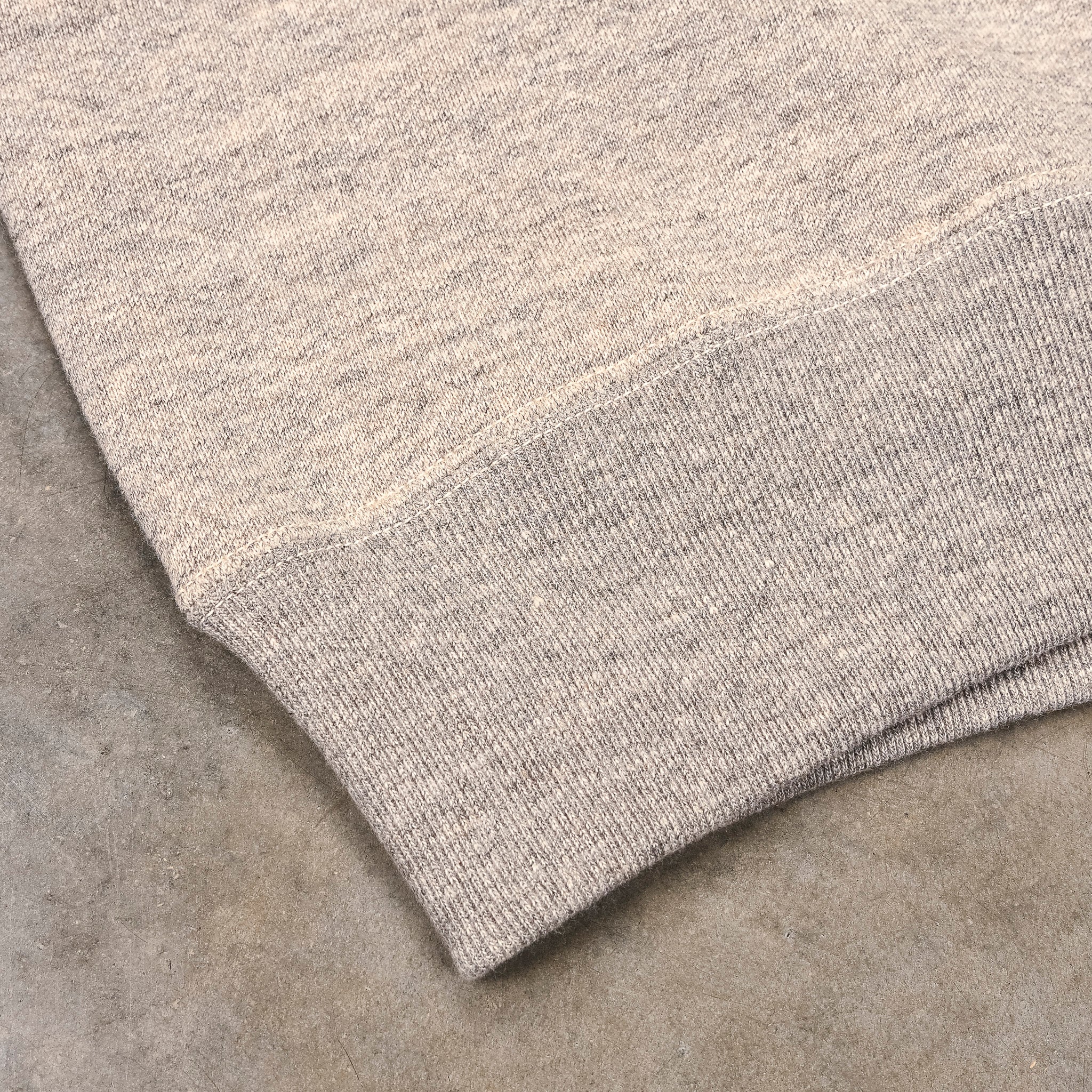 A.G. Spalding &amp; Bros Loopwheel Tube Fleece Training Shirt L. Grey