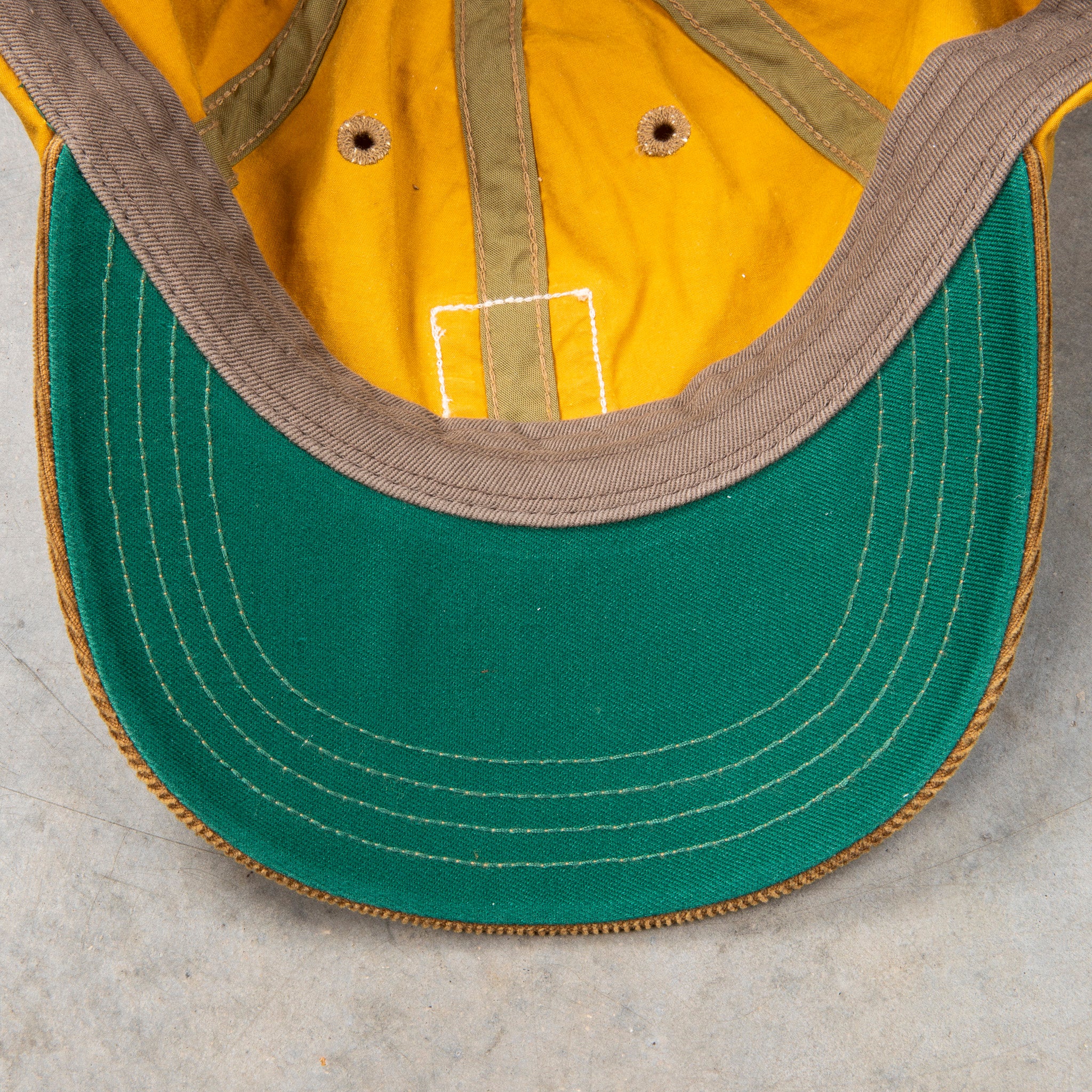 RRL Oil Cloth Sportsman Cap Mustard – Frans Boone Store