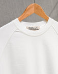 Remi Relief Raglan Short Sleeve Sweater Supima Cotton Off-White