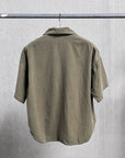 Remi Relief Wide Military Shirt S/S Khaki