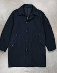 Stone Island Ghost David Light TC Car Coat Navy