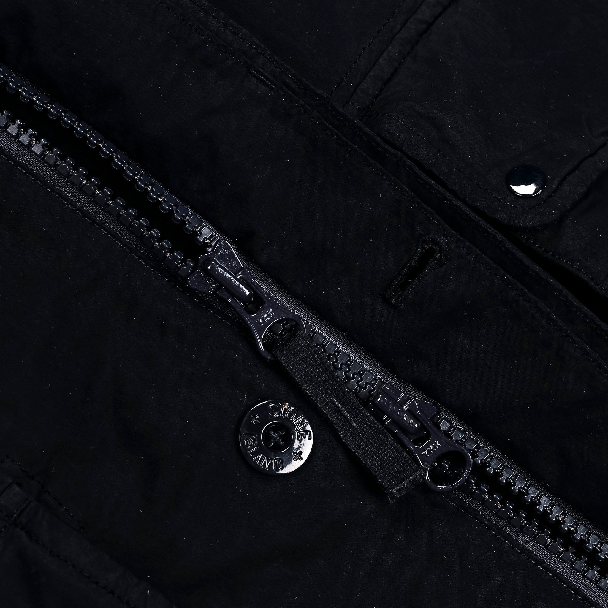 Stone Island Ghost Short Parka David Light-TC Navy