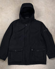 Stone Island Ghost Short Parka David Light-TC Navy