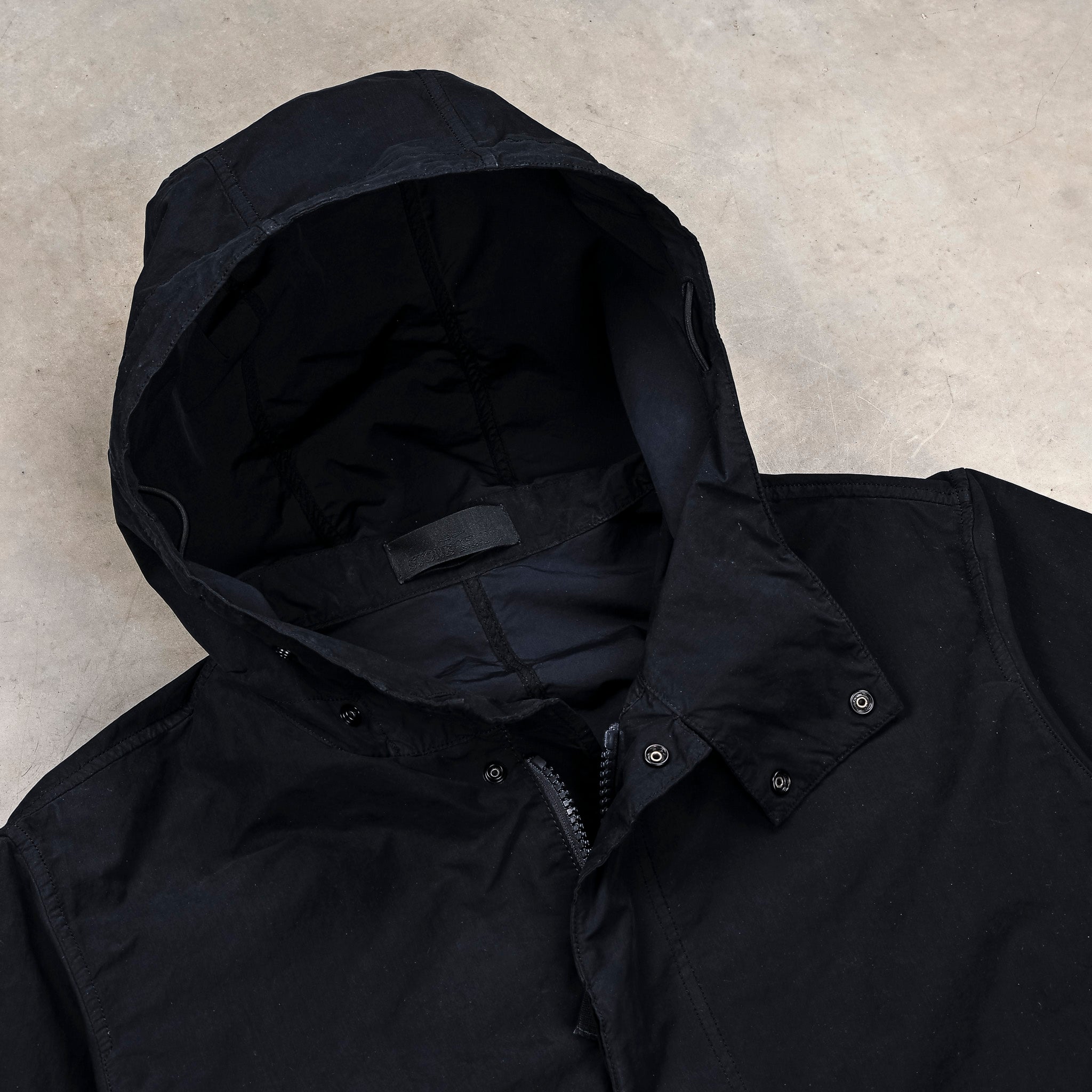 Stone Island Ghost Short Parka David Light-TC Navy