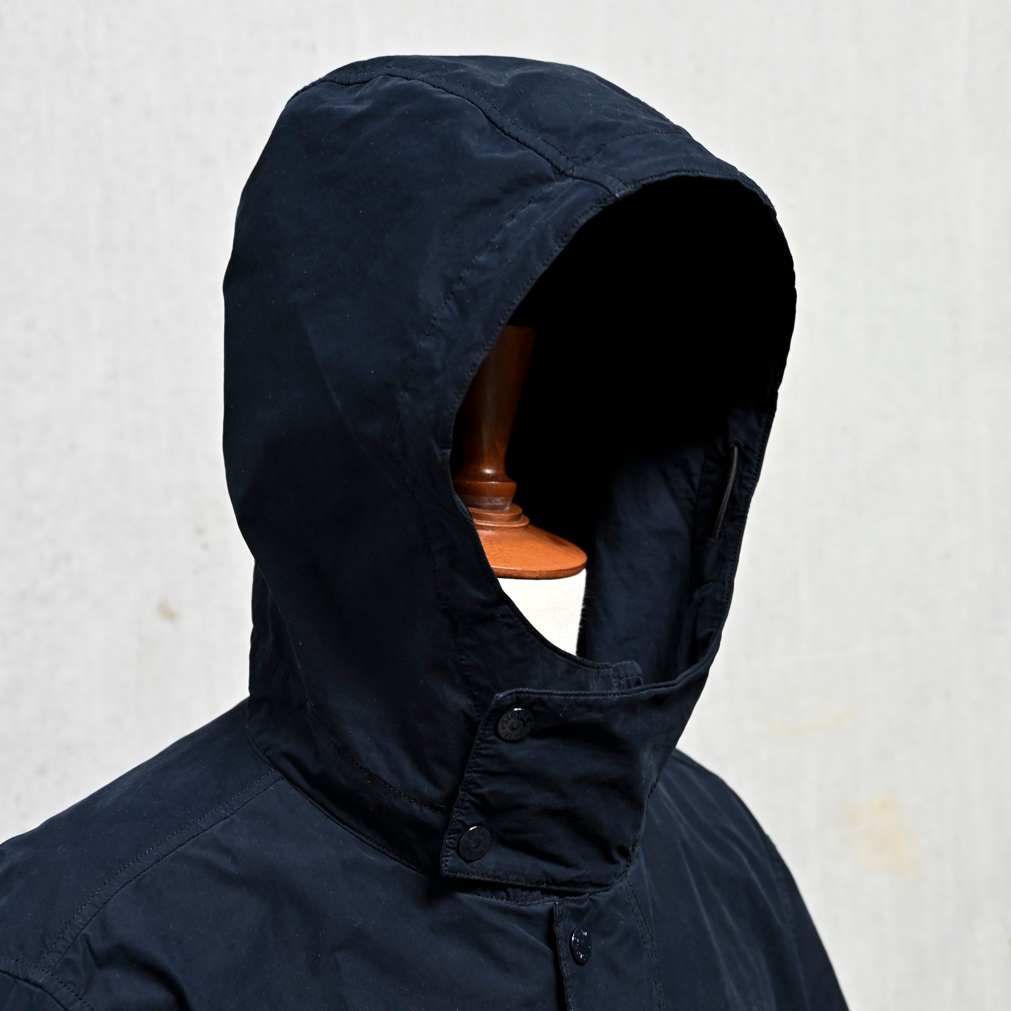 Stone Island Ghost Short Parka David Light-TC Navy
