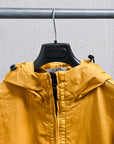 Stone Island Organic-Look Nylon Panama-TC Hooded Jacket Mustard