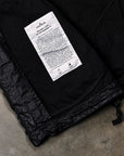 Stone Island Organic-Look Nylon Panama-TC Hooded Jacket Black