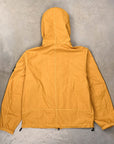Stone Island Organic-Look Nylon Panama-TC Hooded Jacket Mustard