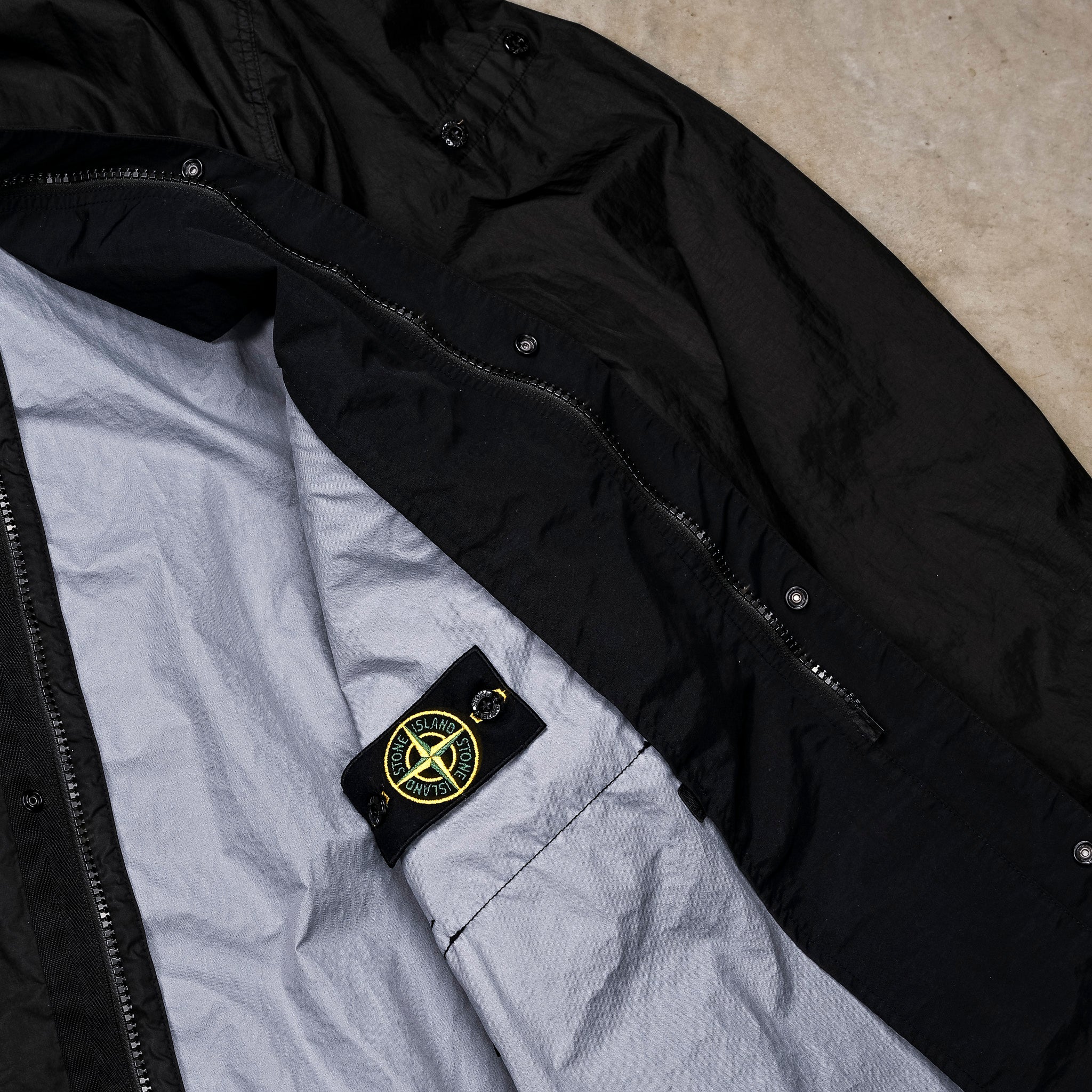 Stone Island Membrana 3L TC Parka Black – Frans Boone Store