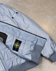 Stone Island Crinkle Reps NY Hooded Jacket Avio Blue