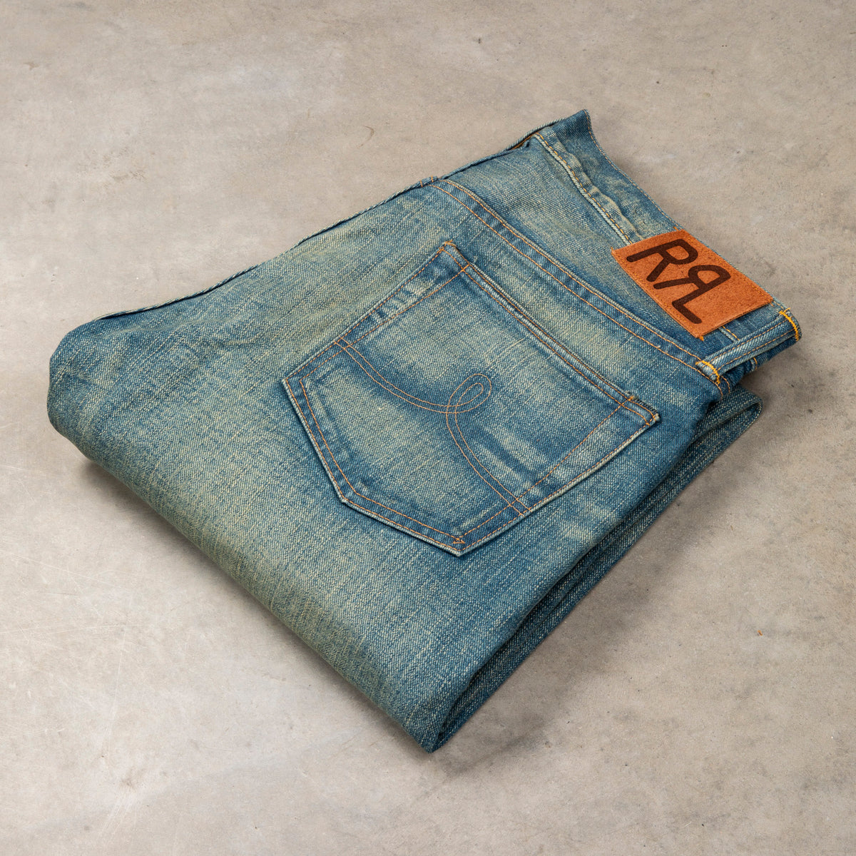 RRL STRAIGHT LEG 5POCKET DENIM