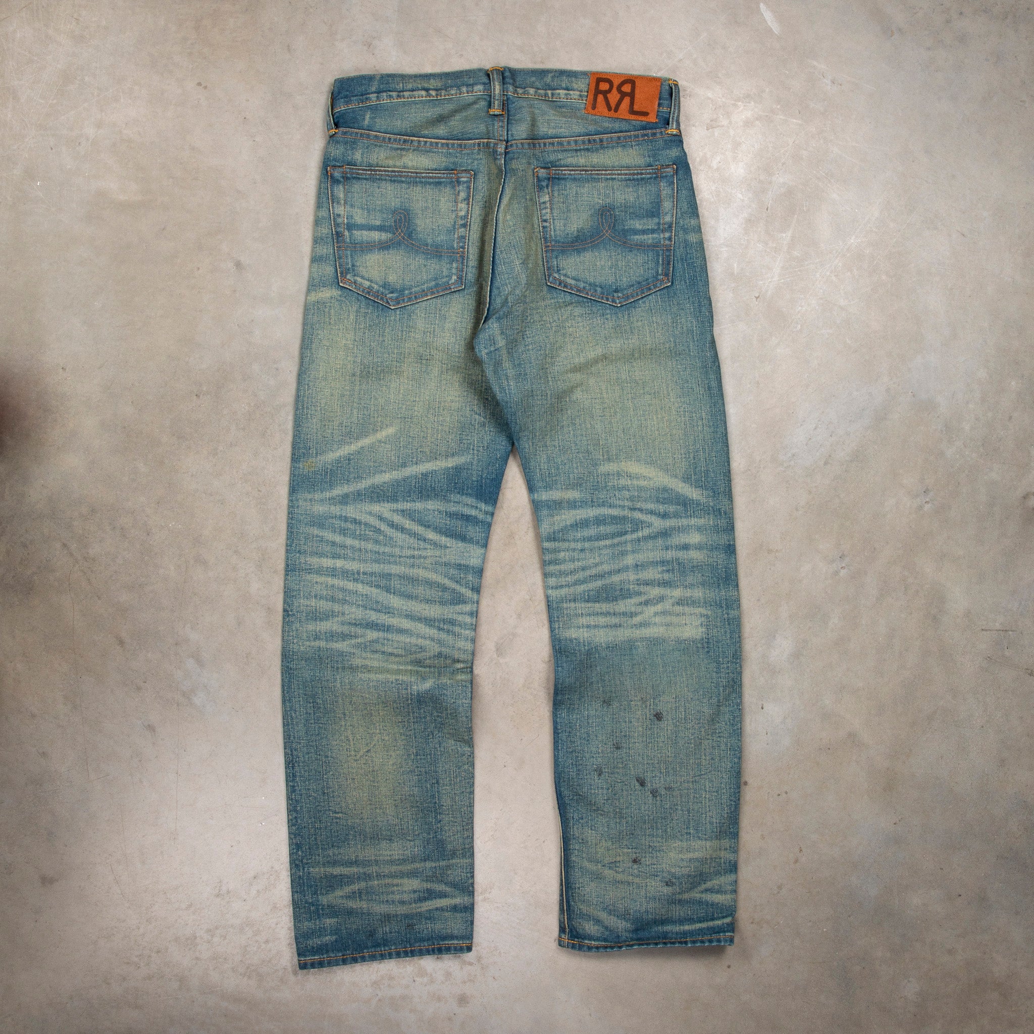 RRL Straight Leg Jeans Milner Wash – Frans Boone Store