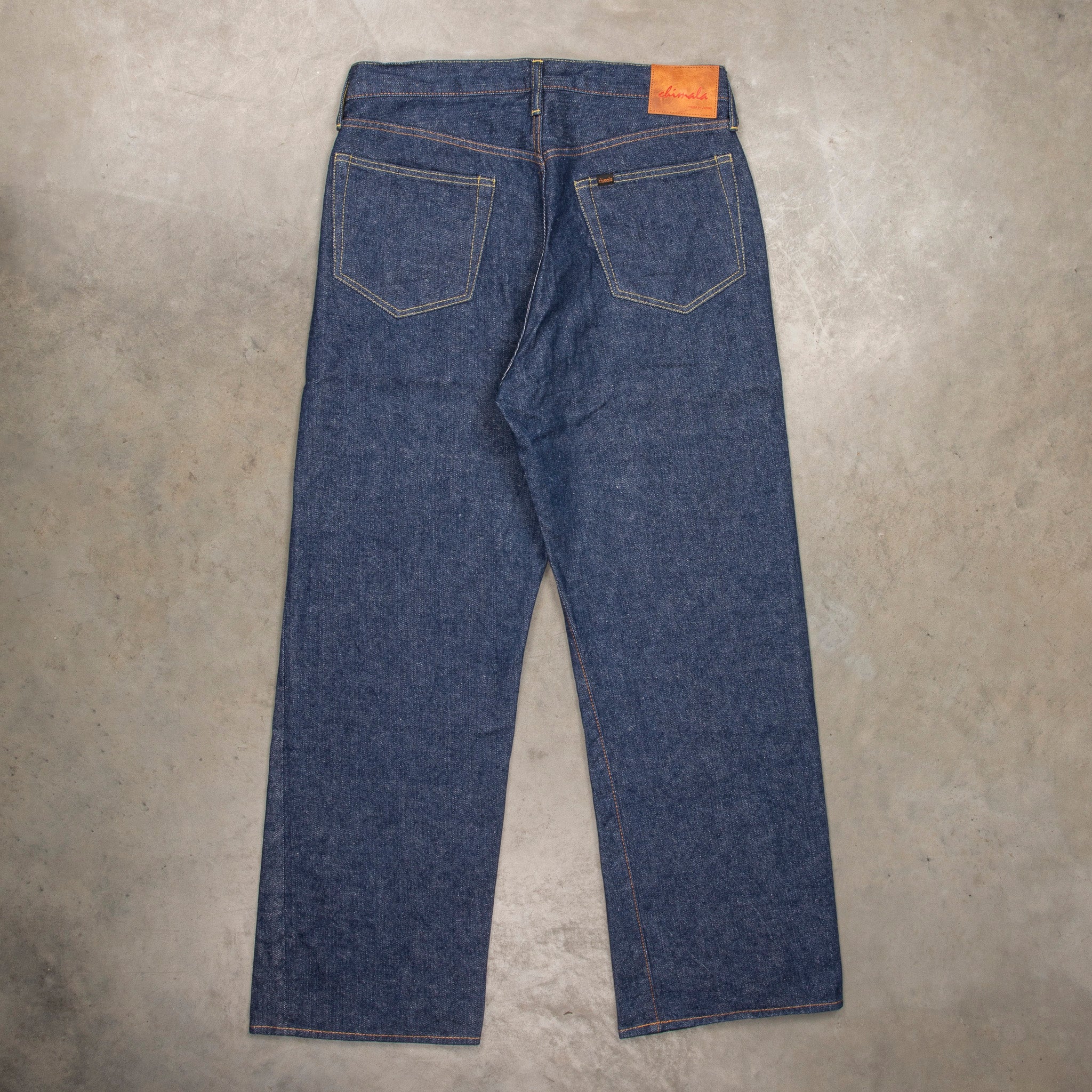 Chimala 13.5 Oz Denim Straight Cut Rinse – Frans Boone Store