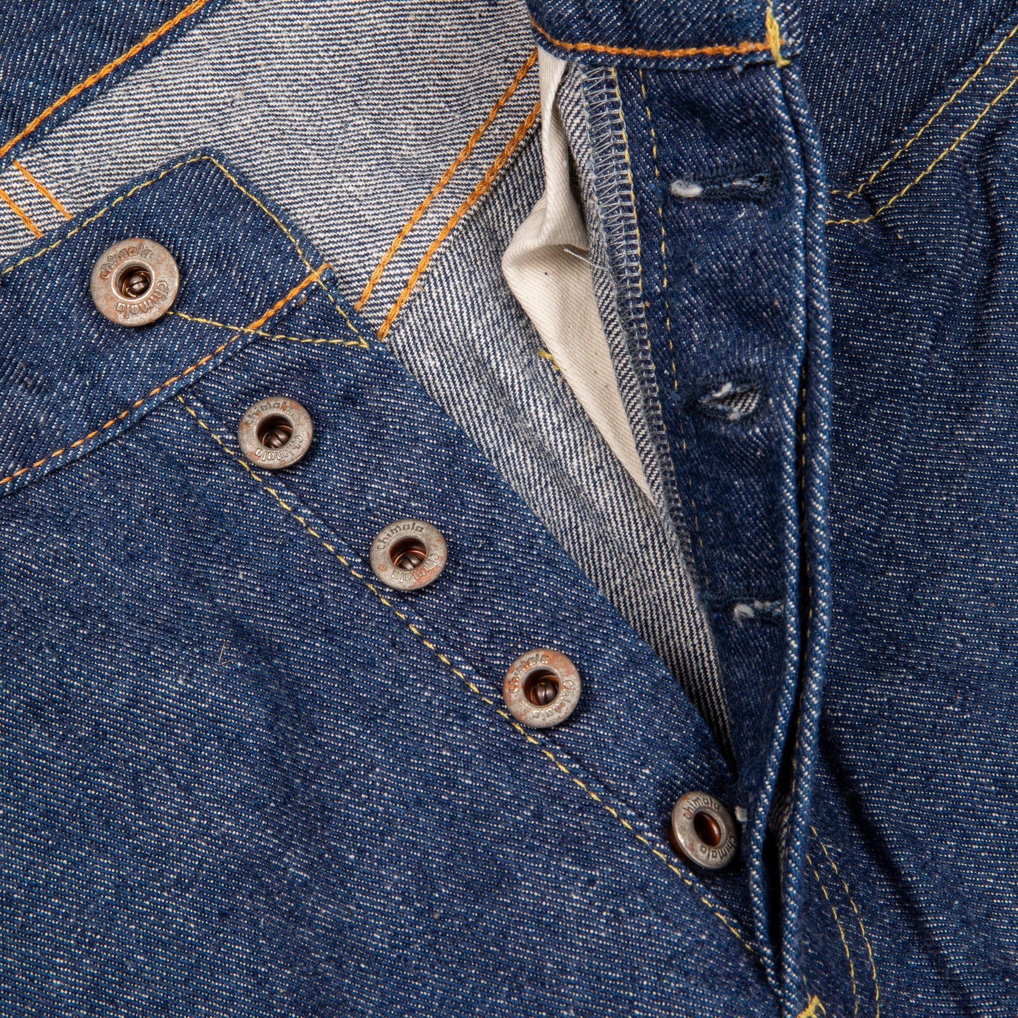 Chimala 13.5 Oz Denim Straight Cut Rinse