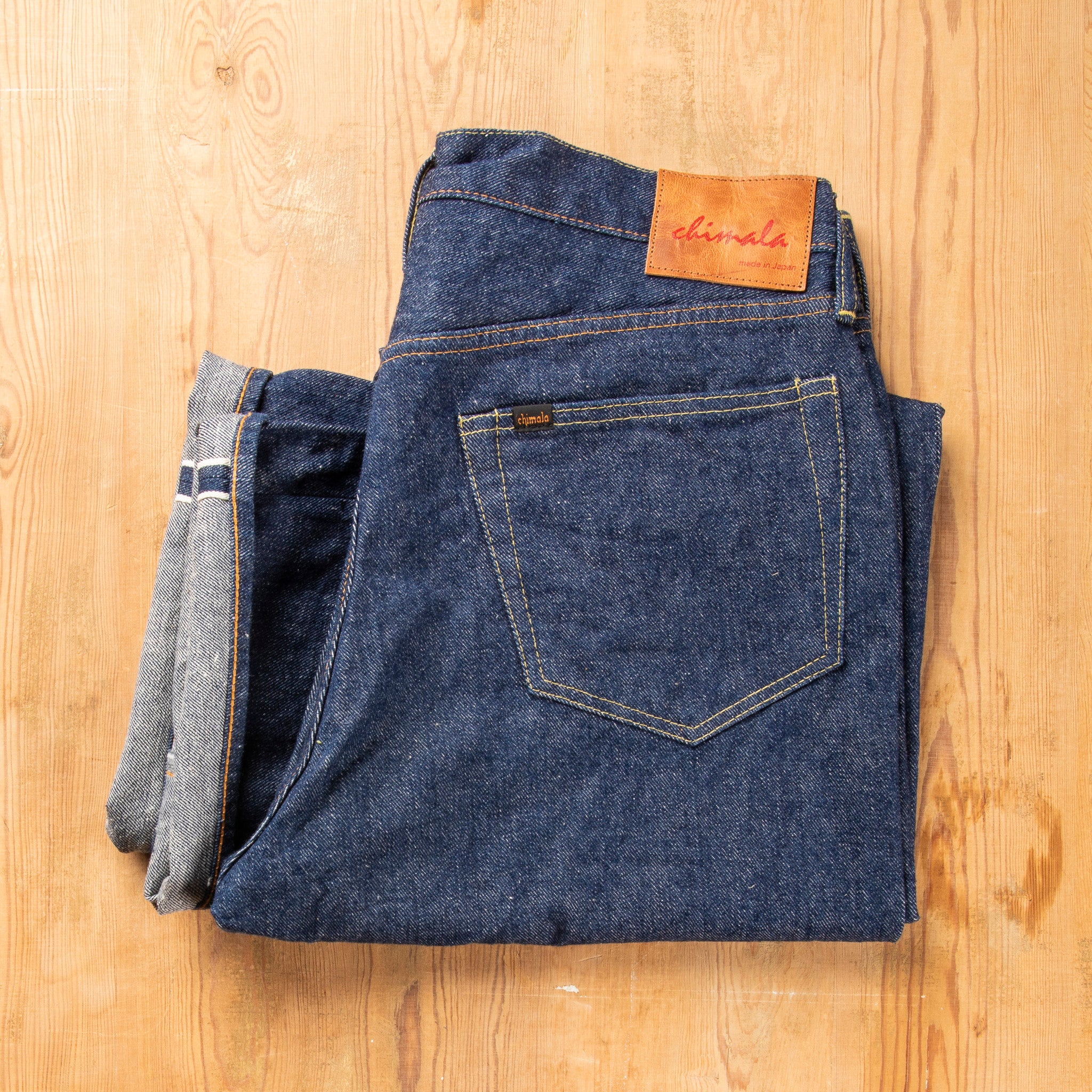 Chimala 13.5 Oz Denim Straight Cut Rinse