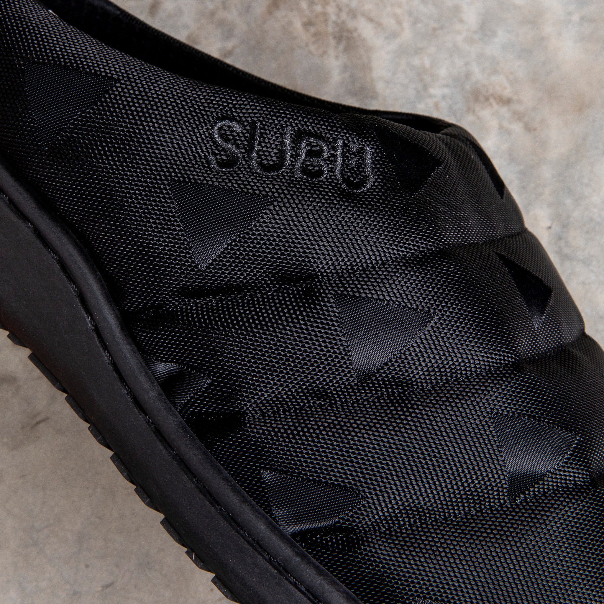 SUBU x WDS CORDURA® Black Palm Tree Sandal – WIND AND SEA