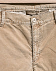 Remi Relief Corduroy Shorts Sulfur Dye Beige