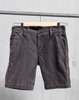 Remi Relief Corduroy Shorts Sulfur Dye Black