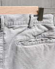 Remi Relief Corduroy Shorts Sulfur Dye Gray