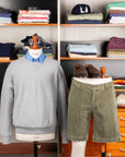 Remi Relief Corduroy Shorts Sulfur Dye Khaki