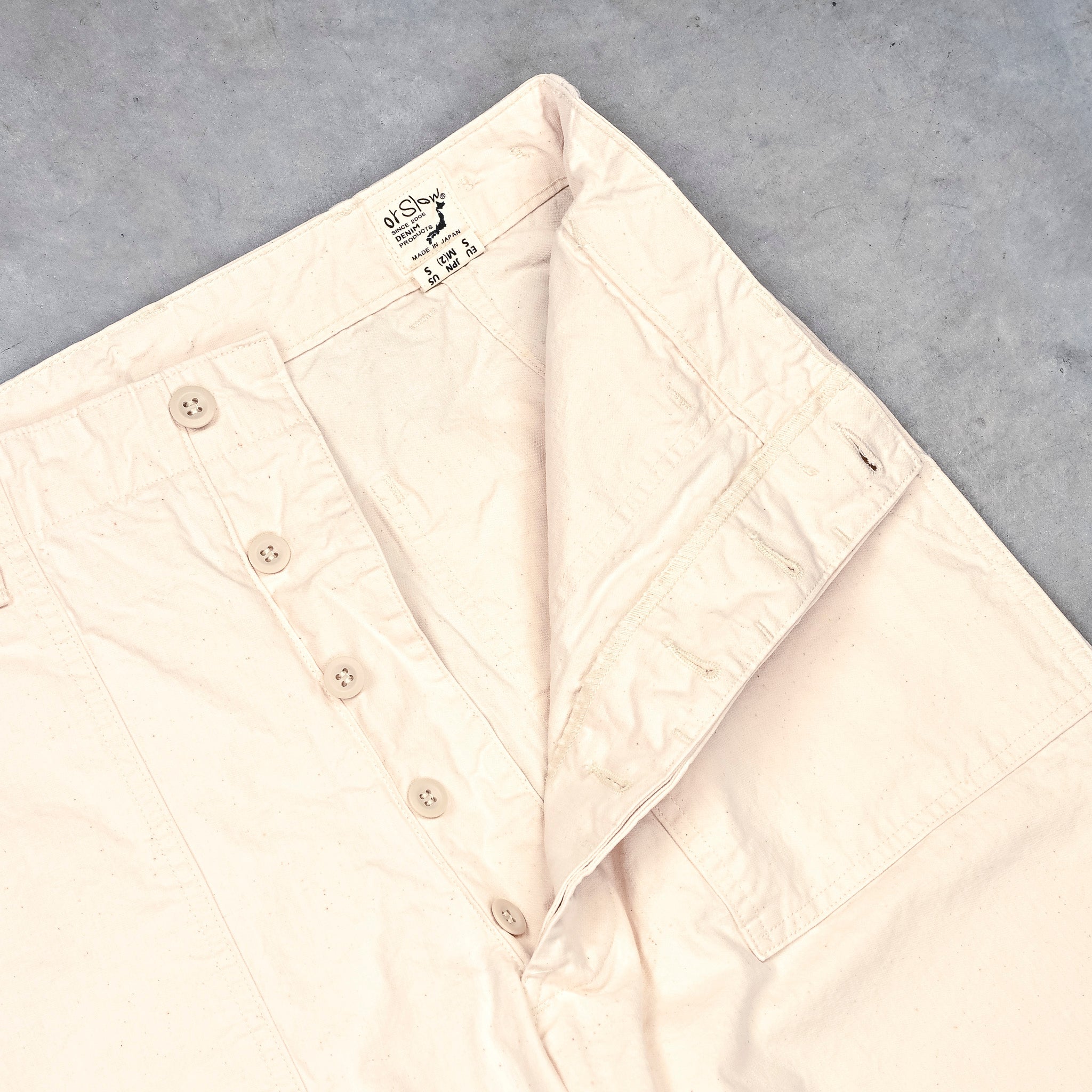 Orslow Summer Fatigue Pants Ecru – Frans Boone Store