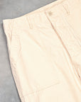 Orslow Summer Fatigue Pants Ecru