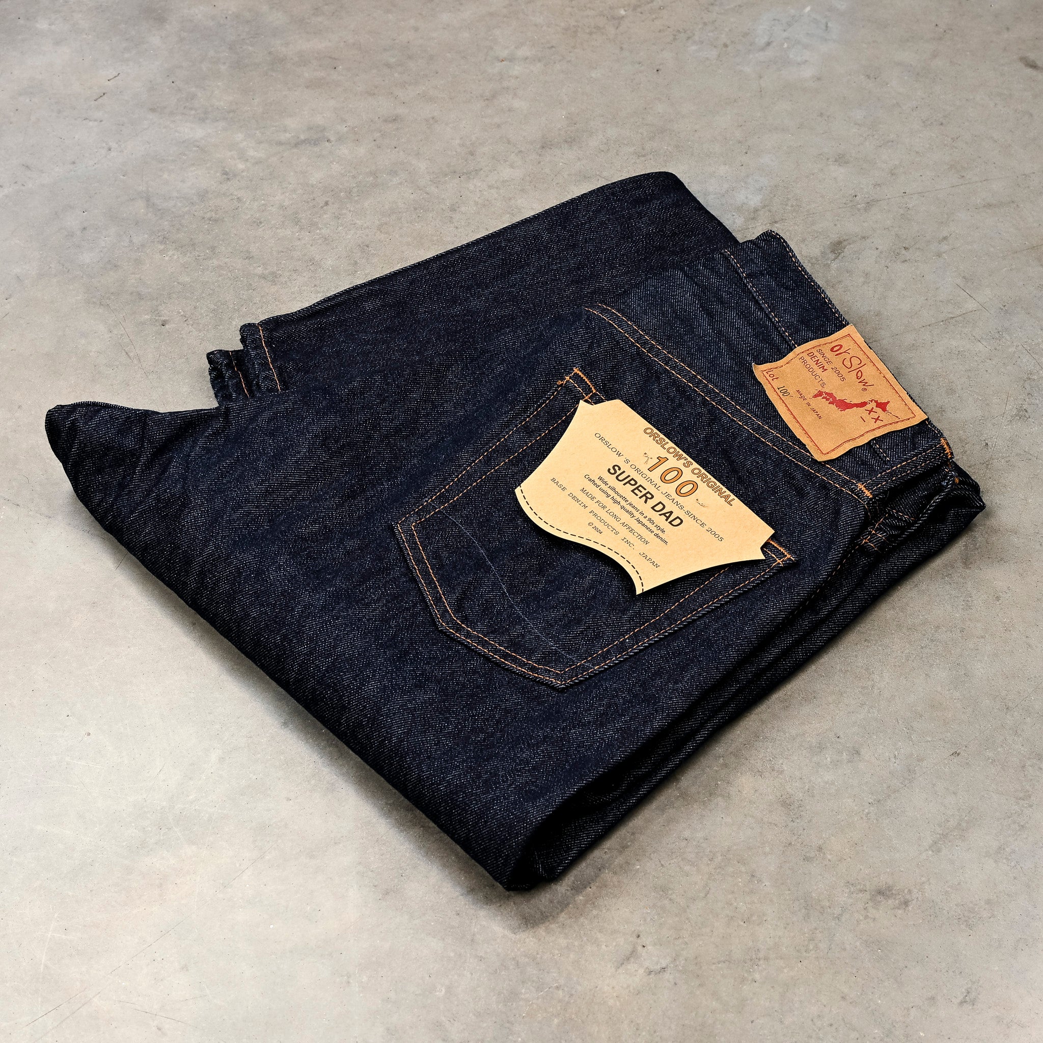 Orslow 100 Super Dad Fit One Wash