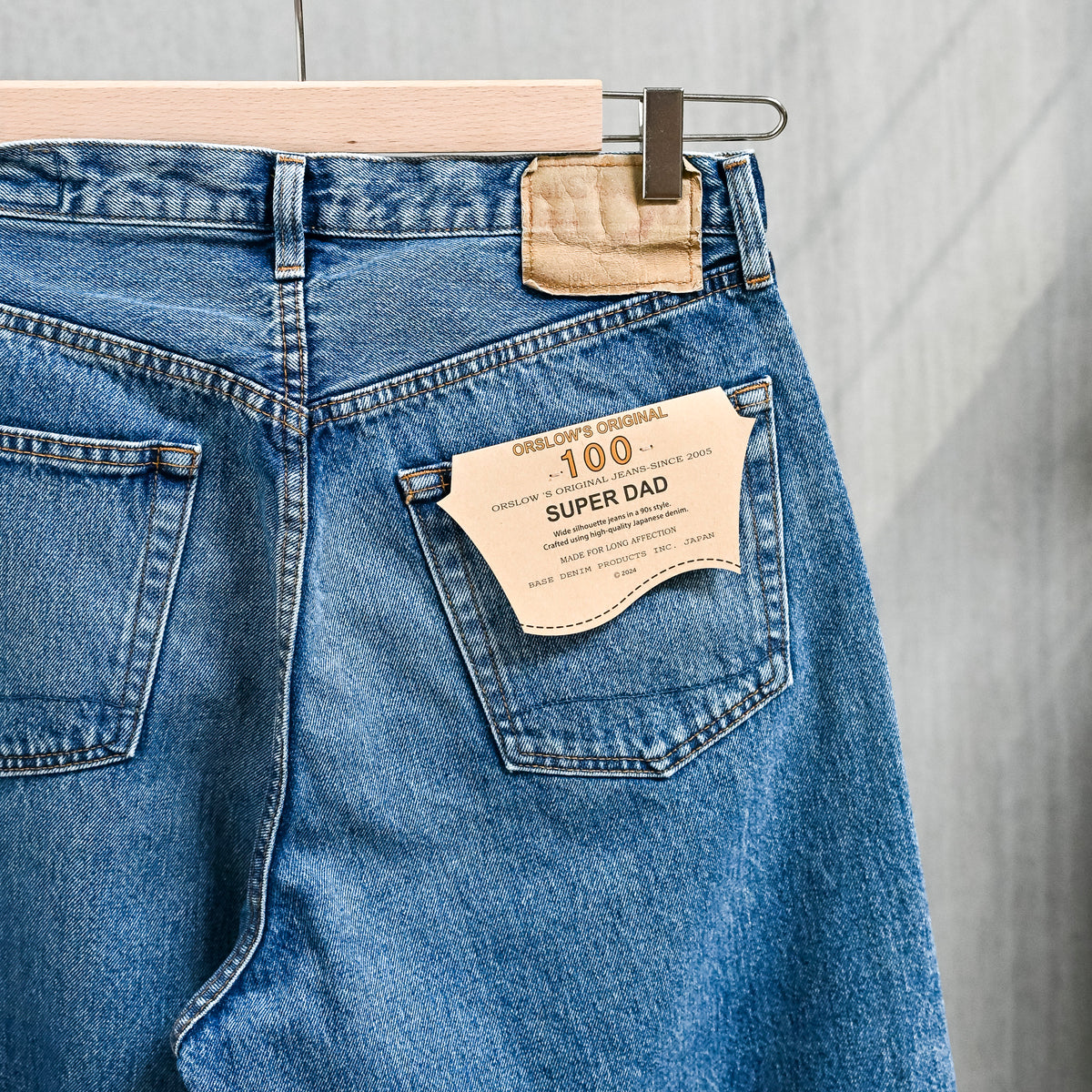 Orslow 100 Super Dad Fit 2-Year Wash
