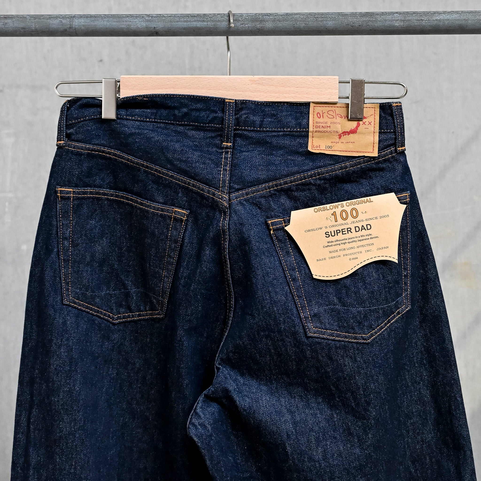 Orslow 100 Super Dad Fit One Wash