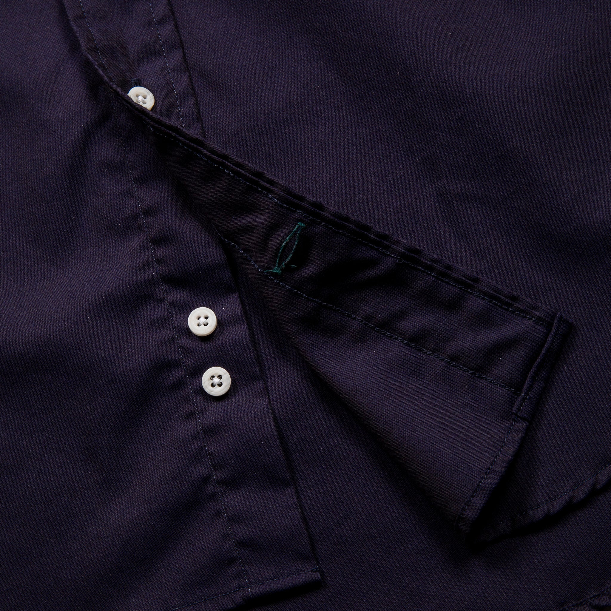 Gitman Vintage x Frans Boone Supima Oxford Midnight