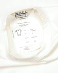 Olde H & Daughter Suvin Cotton Plain Stitch Crew Neck S/S Off-White