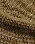 Stone Island Lambswool Basket Weave Sweater Military Green