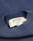 Olde H & Daughter Cotton Distressed Sweater Nitefog