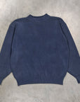 Olde H & Daughter Cotton Distressed Sweater Nitefog