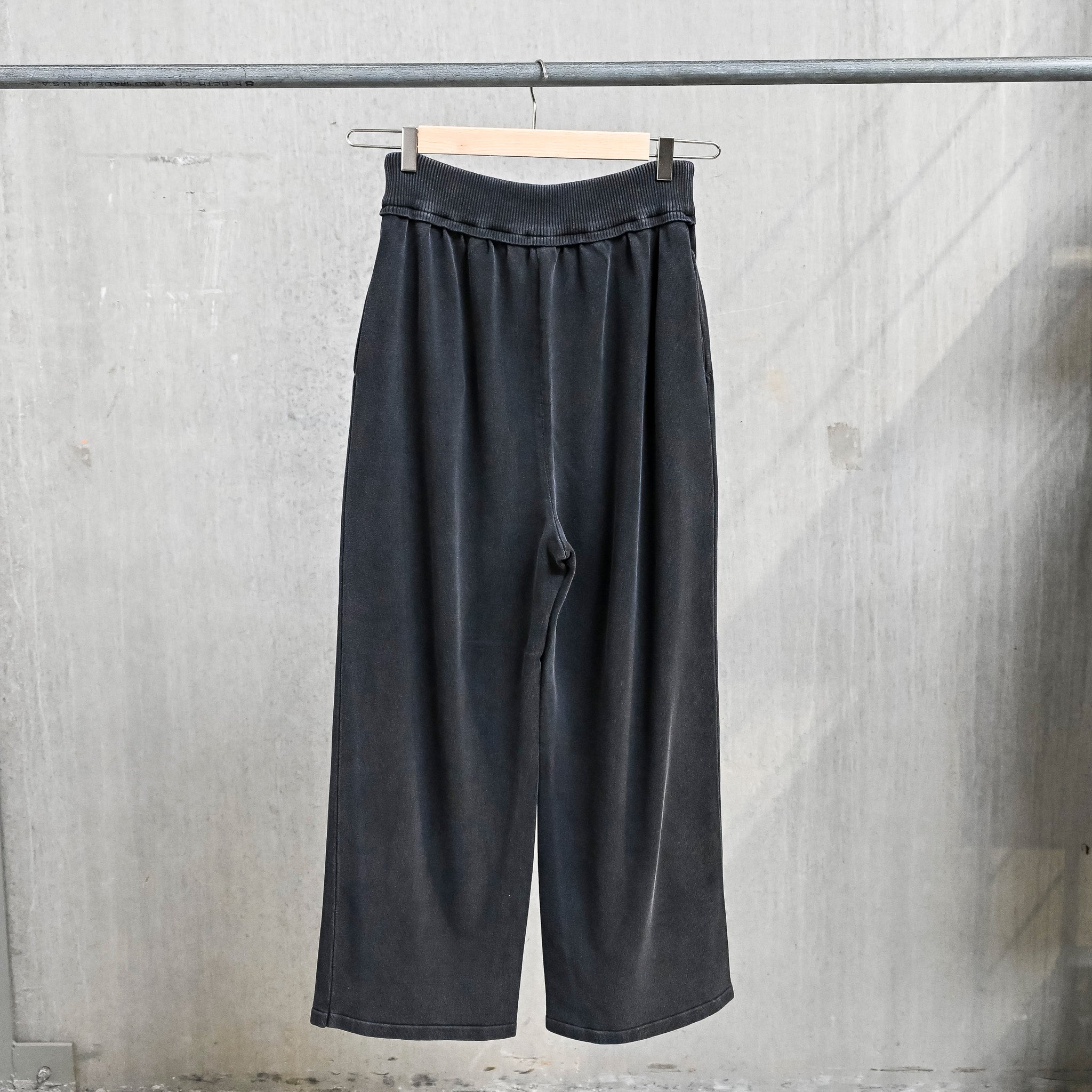 Olde H &amp; Daughter Cotton Distressed Pants Overcast
