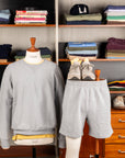 Remi Relief SP Finish Fleece Shorts Heather Gray