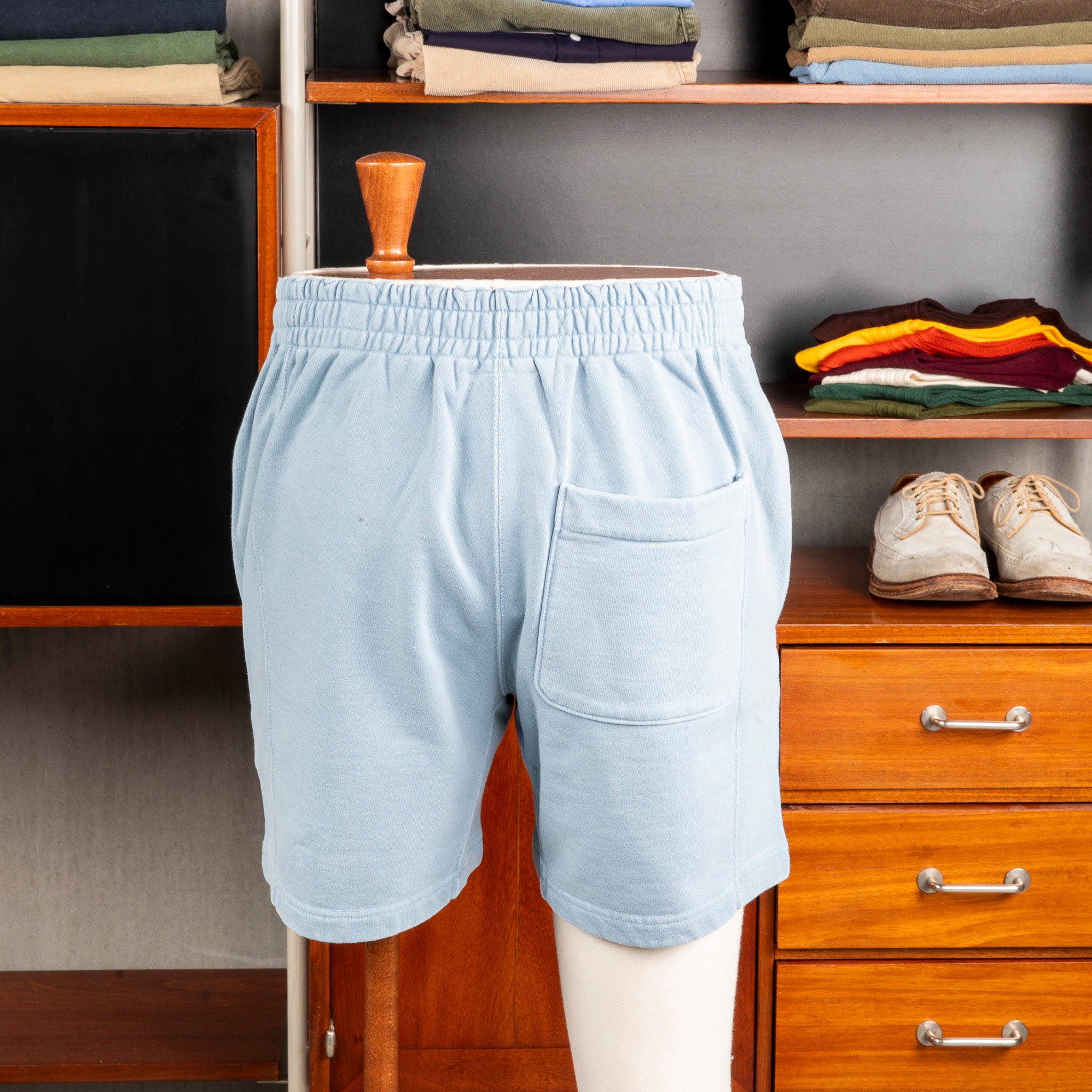 Remi Relief SP Finish Fleece Shorts Sax – Frans Boone Store