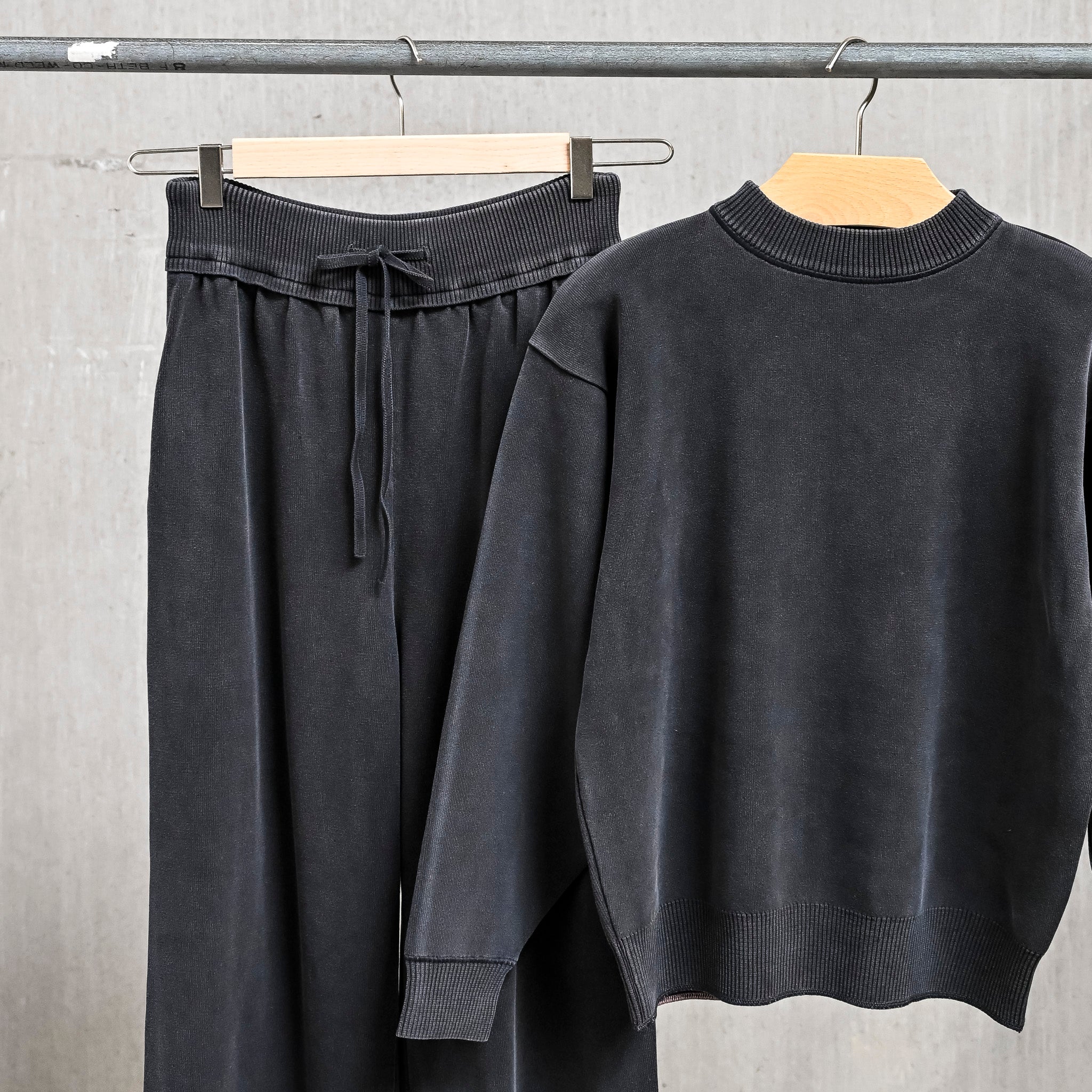 Olde H &amp; Daughter Cotton Distressed Pants Overcast